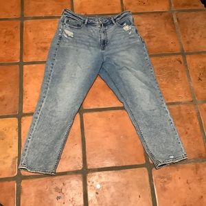 American Eagle Curvy Mom Jeans